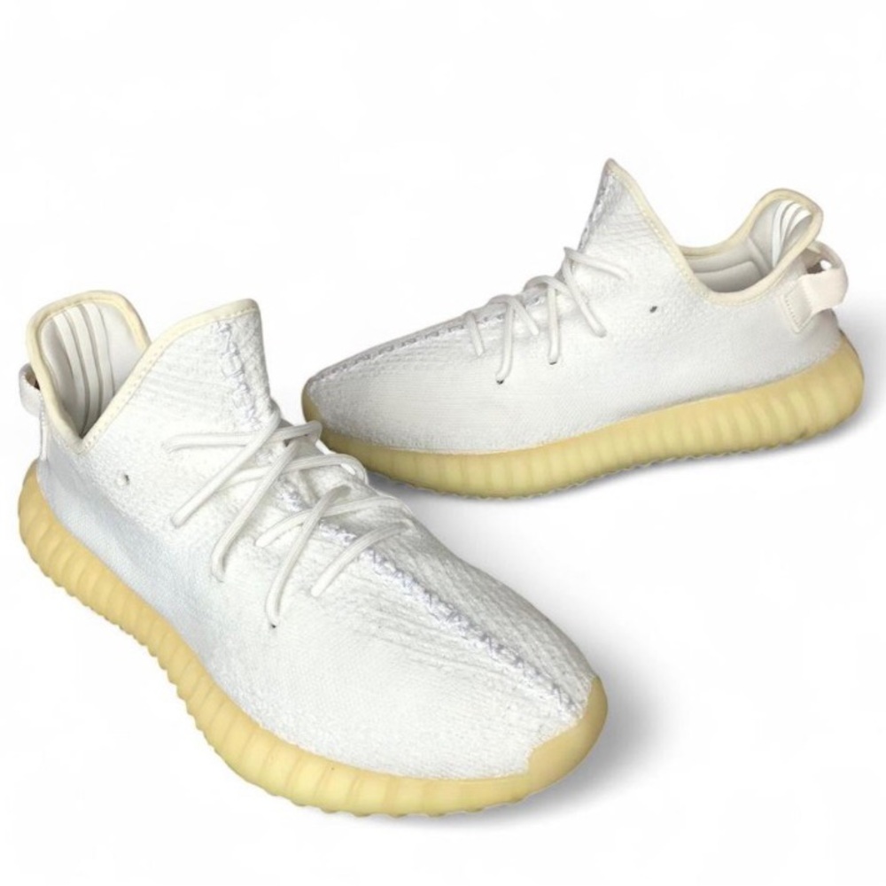 Adidas Yeezy Boost 350 V2 Low Cream Mens Size 11.5 White / Triple White